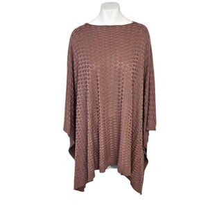Lululemon Womens Divinity Poncho, Woven, Spanish Oak, Wrap, Sweater